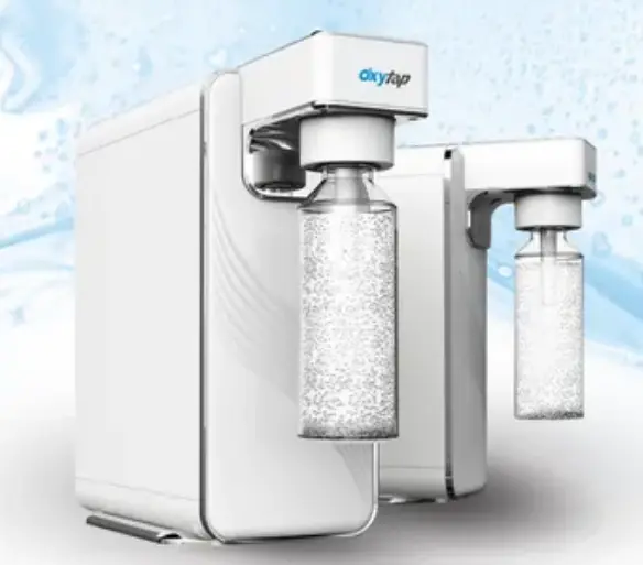 Oxytap fontaine à eau avec enrichissement en oxygène et en hydrogène