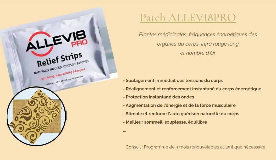 Patch Allevi8Pro BEPIC aux plantes et au nombre d'Or